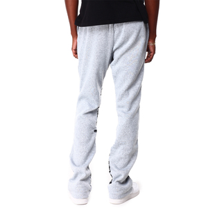 Pantalon de jogging décontracté pour homme, coupe évasée, avec patch brodé vintage vieilli personnalisé - Tissu épais respirant et écologique - Product Image 6