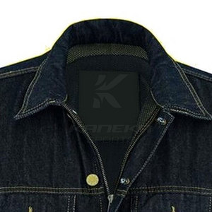 Chaleco Vaquero para Hombre 2026, Transpirable, Informal, para Invierno, con Abertura Frontal con Botones, 100% Algodón - Product Image 6