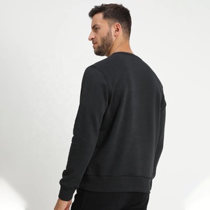 Jersey de lana de algodón orgánico Terry para hombre, sudadera orgánica Terry para hombre, ropa informal con cuello redondo, Sudadera con capucha, técnica sublimada - Product Image 1