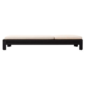 Chaise longue d'extérieur en teck de haute qualité avec coussin imperméable et dossier réglable, lit de repos pour piscine, mobilier d'hôtel moderne - Product Image 3