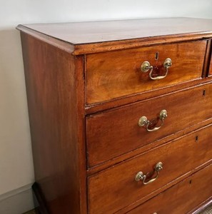 Commode en bois de mahogany massif, écologique et durable, meuble de rangement en bois, armoire à dossiers sur pied, mobilier traditionnel pour la maison - Product Image 2
