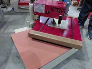 CE 38x38 40x50 40x60cm 16x24 Manual Push Pull Flatbed Heat Press Machine for T-shirt - Product Image 3