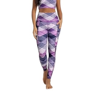 Leggings de Yoga de Cintura Alta para Mujer con Bolsillos, Control de Abdomen, No Transparentes, para Entrenamiento, Atletismo, Running y Yoga - Product Image 1