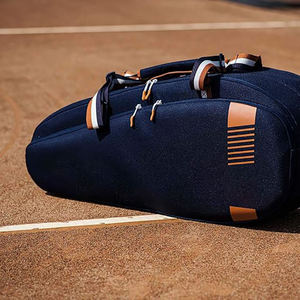 Athletic Tennis Backpack for Training and Matches Sleek Metallic Design with Multiple Gear Pockets and Secure Zippers - Product Image 5