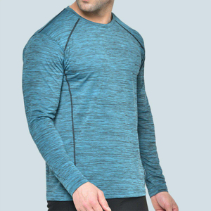 เสื้อยืดกีฬาผู้ชายคุณภาพสูง ระบายอากาศได้ดี - เหมาะสำหรับวิ่ง ฟิตเนส และกีฬาอื่นๆ ผ้าระบายอากาศและซับเหงื่อได้ดี  รับสั่งทำ - Product Image 1