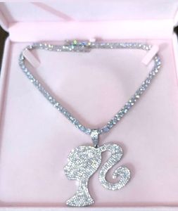 Luxury Unisex Hip Hop Iced Out Cuban Link <b>Chain</b> Necklace with Moissanite 14K Gold Plated - Product Image 1