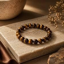 Natural Tiger Eye Crystal <b>Bracelet</b> Genuine Tiger Eye Gemstone <b>Bracelet</b> Tiger Eye <b>Healing</b> Stone <b>Bracelet</b> Premium Tiger Eye Beaded - Product Image 3