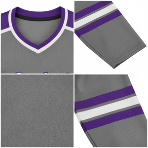 Maillot de hockey sur glace personnalisé 2026, maillot de hockey sur glace professionnel unisexe, impression par transfert thermique, logo et texte personnalisés - Product Image 4