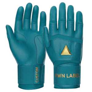 Customized Leather Baseball Batting Gloves Anti-slip Lightweight Durable for Adults Professional Unisex - Product Image 3