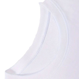 Camiseta Blanca de Manga Corta para Hombre, Cuello Redondo, 100% Algodón, Corte Regular, Estilo Casual, Tejido Jersey, Color Liso - Product Image 6
