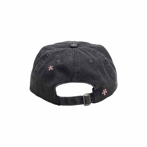 Black Denim Baseball Cap 6-Panel Vintage Embroidered Floral Distressed Unisex Adjustable <b>Hat</b> Spring <b>Summer</b> Casual Style - Product Image 6