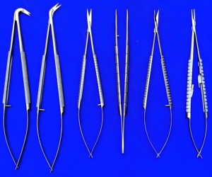 Ensemble de 6 micro-instruments chirurgicaux en acier inoxydable de qualité supérieure pour la chirurgie cardiovasculaire, maxillo-faciale et des mains, approuvé CE ISO - Product Image 1