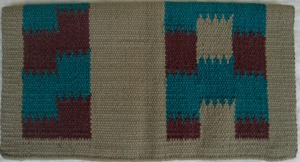 Manta de Silla de Montar Geométrica de Lana de Nueva Zelanda, Suave, Duradera y Transpirable para Equitación - Product Image 4