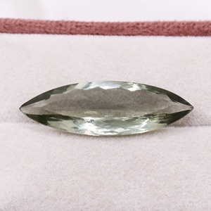 Vente en gros de pierres précieuses naturelles en améthyste verte facettée de forme marquise, taille personnalisée, bijoux fins, Memoria Jewels - Product Image 4