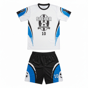 ชุดเสื้อฟุตบอลสปีดซอคเกอร์ปี 2026 แบบกำหนดเองได้ น้ำหนักเบา ระบายอากาศดี ไซส์พลัส พร้อมกางเกงขาสั้น สำหรับทีมและการฝึกซ้อม - Product Image 5