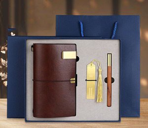 Os12 Tùy Chỉnh Các Mặt Hàng Khuyến Mại Máy Tính Xách Tay Kinh Doanh Quà Tặng Cho Khách Hàng Với Logo Da Bộ Quà Tặng De Regalo - Product Image 6