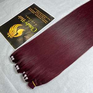 Vendeurs d'extensions de cheveux humains vietnamiens droits en os 100% cheveux de Cloudy Hair Company pour le prix de gros - Product Image 5