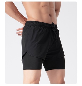 Shorts de boxe sportifs tendance pour hommes, grandes tailles, confortables, doux, séchage rapide, coupe-vent, écologiques, respirants - Product Image 5
