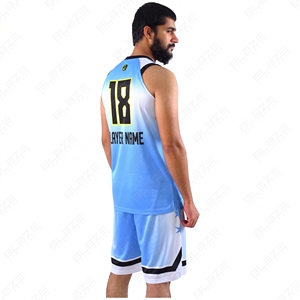 Ensemble de maillot de basket-ball unisexe pour adultes de haute qualité 100% polyester, taille plus, short, sublimation, Bsci, basket-ball d'été - Product Image 4