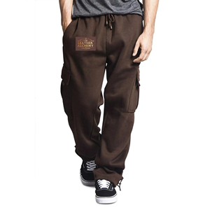 Pantalon de survêtement ample et tendance pour homme, style cargo, coupe large, streetwear décontracté - Product Image 1