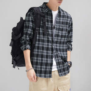 100% algodón ropa de hombre de calidad superior camisa de vestir última moda precio barato Camisa de franela servicio OEM calidad orientada a la exportación - Product Image 5