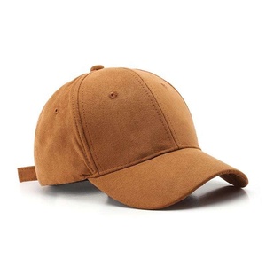 Baseball Fashion <b>Caps</b> Custom Logo 6 Panel Suede Hats Mens <b>Womens</b> Sports <b>Caps</b> - Product Image 2