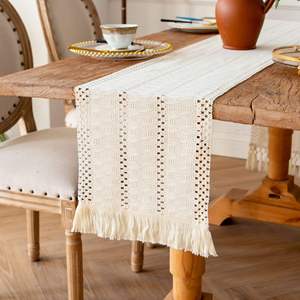 Natural Jute <b>Table</b> <b>Runner</b> – Eco Friendly Handmade <b>Table</b> Decor for <b>Dining</b> <b>Table</b>, Wedding, Event and Home Decoration Wholesale - Product Image 4