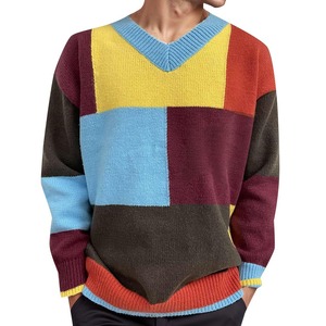 Pull en tricot pour homme sur mesure, vêtements de luxe, vêtements d'hiver à la mode, pull en tricot pour homme de la meilleure qualité, prix de gros - Product Image 3