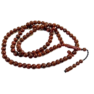 ¡Gran Oferta! Tasbeeh Islámico de Madera de Caoba 100% Original, Cuentas de Oración Musulmanas Multicolor - Product Image 1