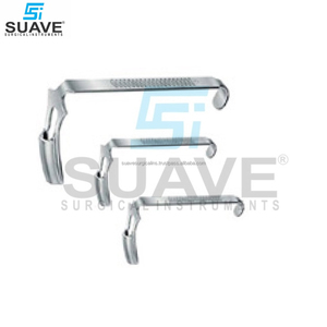 Écarteurs abdominaux à bâillon de bouche Ensemble complet avec 3 lames de langue La base des instruments chirurgicaux par SUAVE SURGICAL INSTRUMENTS - Product Image 3