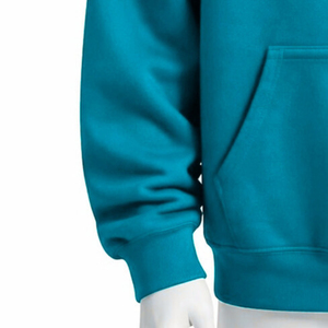 Sudaderas con Capucha de Alta Calidad al por Mayor, 100% Algodón, Felpa, Color Sólido, Hombros Caídos, con Bolsillo, para Hombre - Product Image 4