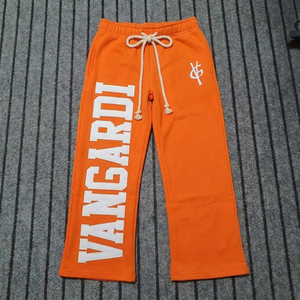 Jean slim décontracté pour homme, 100 % coton, respirant, écologique, avec broderie et appliqué personnalisés effet vieilli, délavé soleil et vintage - Product Image 3