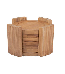 Posavasos de madera de diseño moderno con soporte, piezas decorativas para mesa de café, tapetes y almohadillas, los más vendidos en oferta - Product Image 1