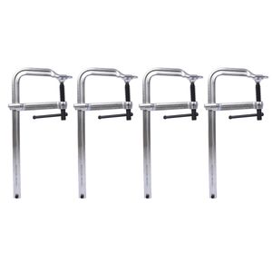 Set di Morsetti a Barra in Acciaio Forgiato da 12 Pollici, Morsetti a F per Saldatura, Lavorazione del Legno, Lavorazione dei Metalli, Fai-da-Te e Artigianato - Product Image 1