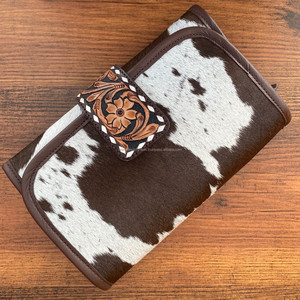 Organizador de joyas de cuero mecanizado a mano para mujeres occidentales, soporte plegable para rollo de joyería y estuche de viaje, almacenamiento de joyas - Product Image 3