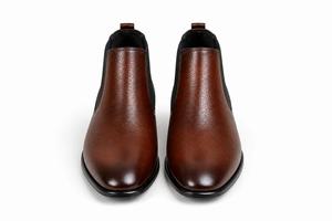 Botas Chelsea de Cuero Genuino para Hombre LEATHER STUDIO - Botas de Tobillo Impermeables, Transpirables y Ligeras, Estilo Clásico de Lujo - Product Image 6