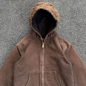 Sweat-shirts et hoodies pour hommes, style ninja, à fermeture éclair, manches longues, imperméables, en polaire, surdimensionnés, de haute qualité, pour l'hiver - Product Image 3