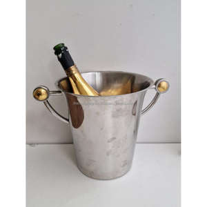 Champagne Bottle Stand High Quality Metal Wine Cooler Premium <b>Silver</b> <b>Ice</b> <b>Bucket</b> Metal Crafts Table Decorative <b>Ice</b> <b>Bucket</b> - Product Image 1
