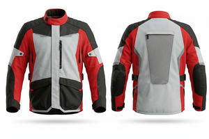 Breathable Durable Protective Motorcycle Apparel Jacket Stylish Riding Gear Corduroy Outdoor Textile Trendy Motorbike Jacket - Product Image 6