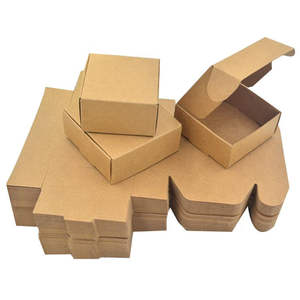 Venta de Fábrica: Caja de Papel Kraft Plegable Personalizada de Alta Gama, Portátil, Reciclable, de Cartón Corrugado, para Envío, con Esponja en Relieve - Product Image 2