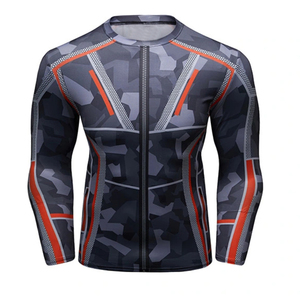 เสื้อรัดกล้ามเนื้อแขนสั้นสำหรับผู้ชาย MMA BJJ ระบายอากาศ แห้งเร็ว สำหรับฝึกซ้อมกีฬาต่อสู้ ยุโรป 2026 - Product Image 5