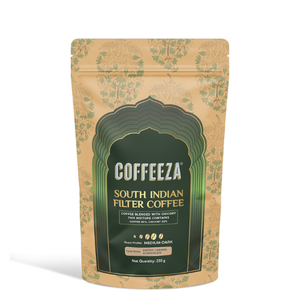 กาแฟสำเร็จรูป Coffeeza South Indian Filter Coffee Powder 250 กรัม คั่วกลาง-เข้ม ผสมชิโครี สั่งซื้อจำนวนมากจากอินเดีย - Product Image 1