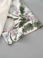 Nouvelle Robe de Nuit Tendance 100% Soie Satinée Imprimée pour Femme, Vêtement de Nuit d'Été en Satin Non Tissé, Peignoir en Soie, Pyjama Décontracté Personnalisable avec Logo