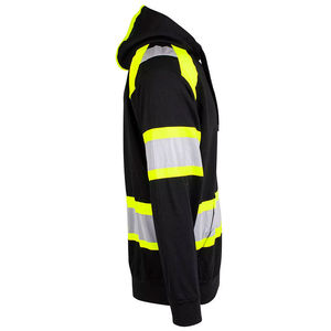 Sudaderas de Seguridad con Bordado Personalizado, Alta Visibilidad, Resistentes al Fuego, con Cierre, de Forro Polar de Poliéster - Product Image 1