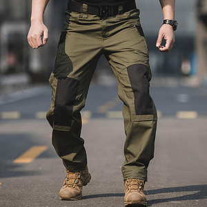 Custom High Quality Men Tactical <b>Cargo</b> <b>Pants</b> Wholesale Straight Leg Cotton <b>Waterproof</b> Casual Utility Trousers Bulk Factory - Product Image 3