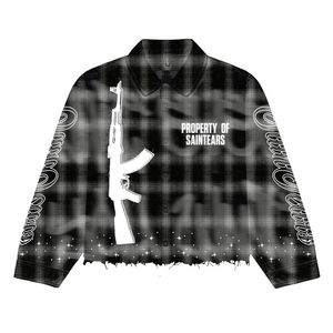 Camisa de franela premium para hombre, mezcla de lana y algodón, de secado rápido, transpirable, suave, para invierno. Todo personalizable según sus necesidades. - Product Image 5