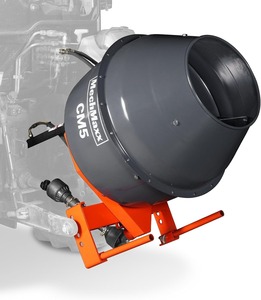 Mezcladora de Cemento de Alta Resistencia de 5 Pies Cúbicos con Enganche de Tres Puntos para Tractor, Accesorio PTO para Proyectos Agrícolas, Caminos de Entrada y Cercas, 20-30 HP - Product Image 2