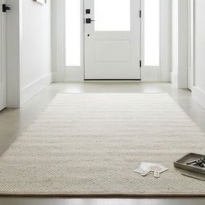 Tapis rectangulaire en jute bio tissé plat de qualité supérieure, couleur unie, écologique, à poils fins, au prix de gros - Product Image 4