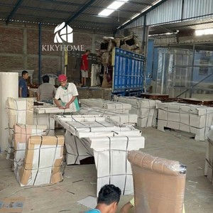 Mesa Auxiliar Redonda de Madera de Teca Halekulani - Product Image 4