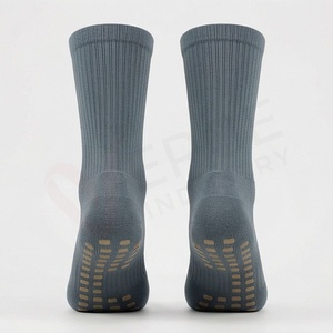 Chaussettes pour hommes à motif géométrique, tricotées, respirantes, en spandex et polyester, style sport d'été, coupe classique - Product Image 3